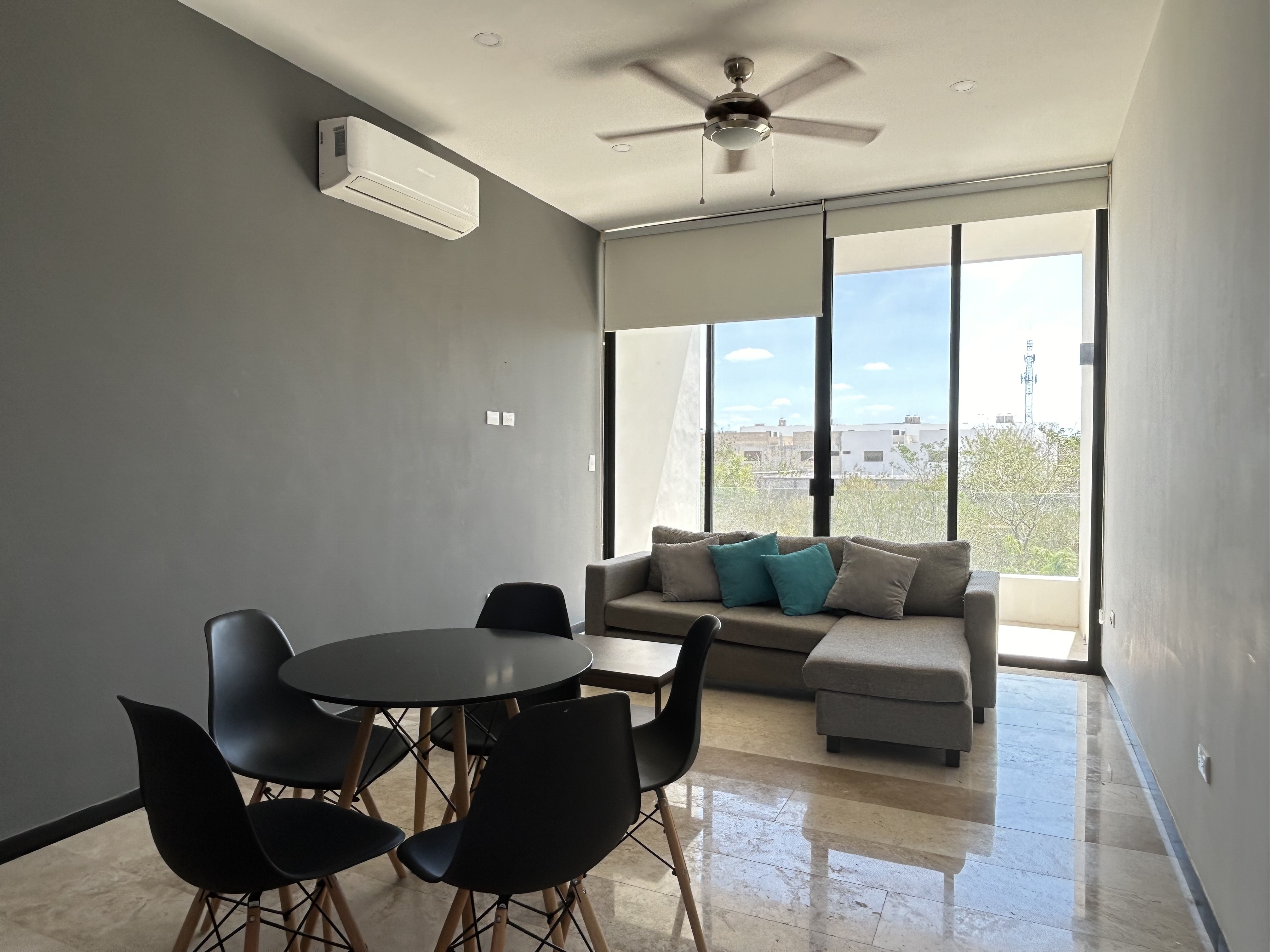 Departamento de 2 recámaras, amueblado, en privada.