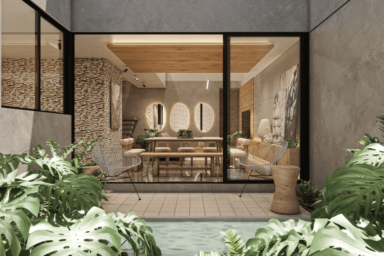 En venta 7 VILLAS de 3 habitaciones, dentro de privada.