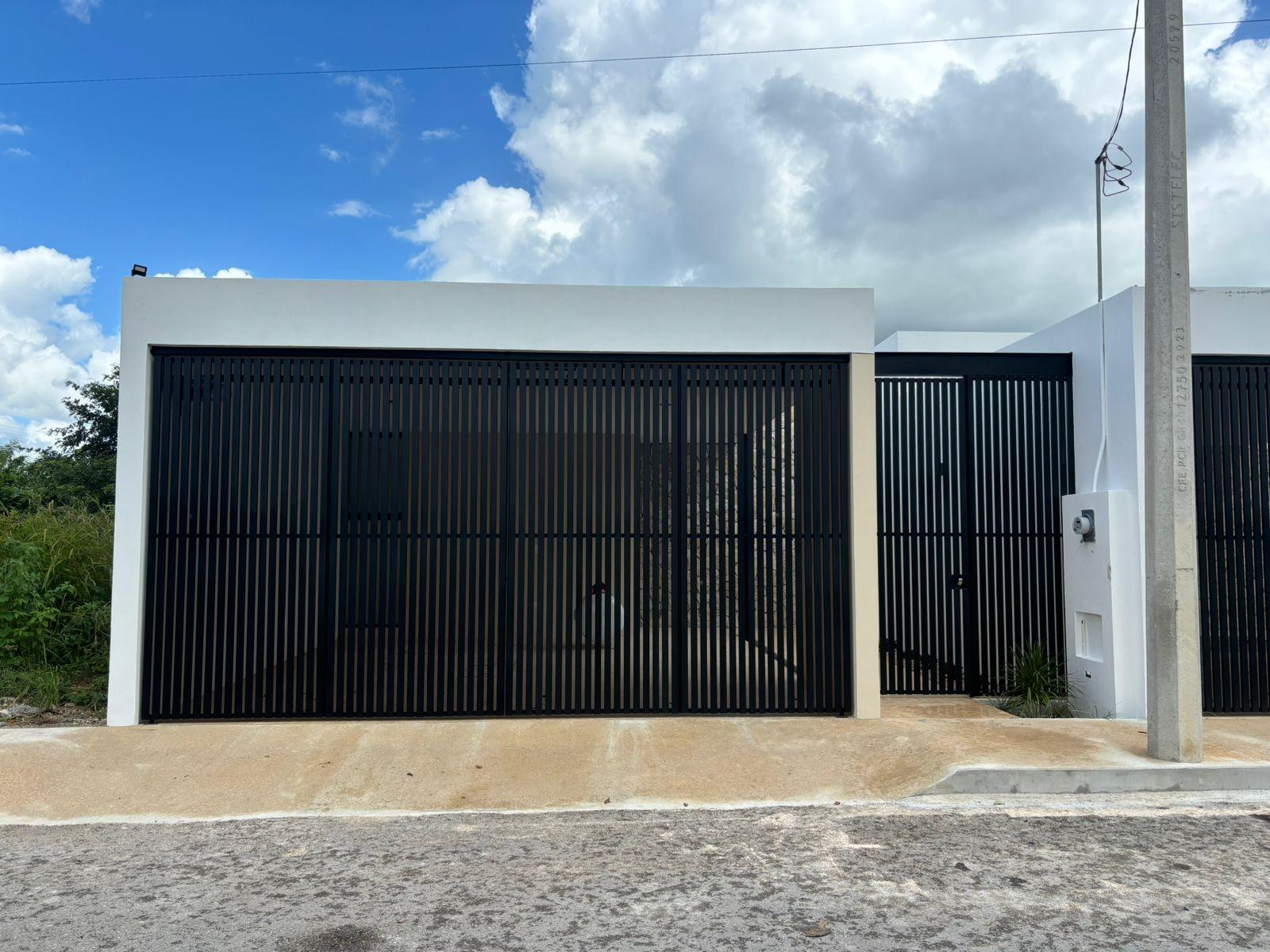 Estrena casa de 1 piso, con alberca, en Temozón.