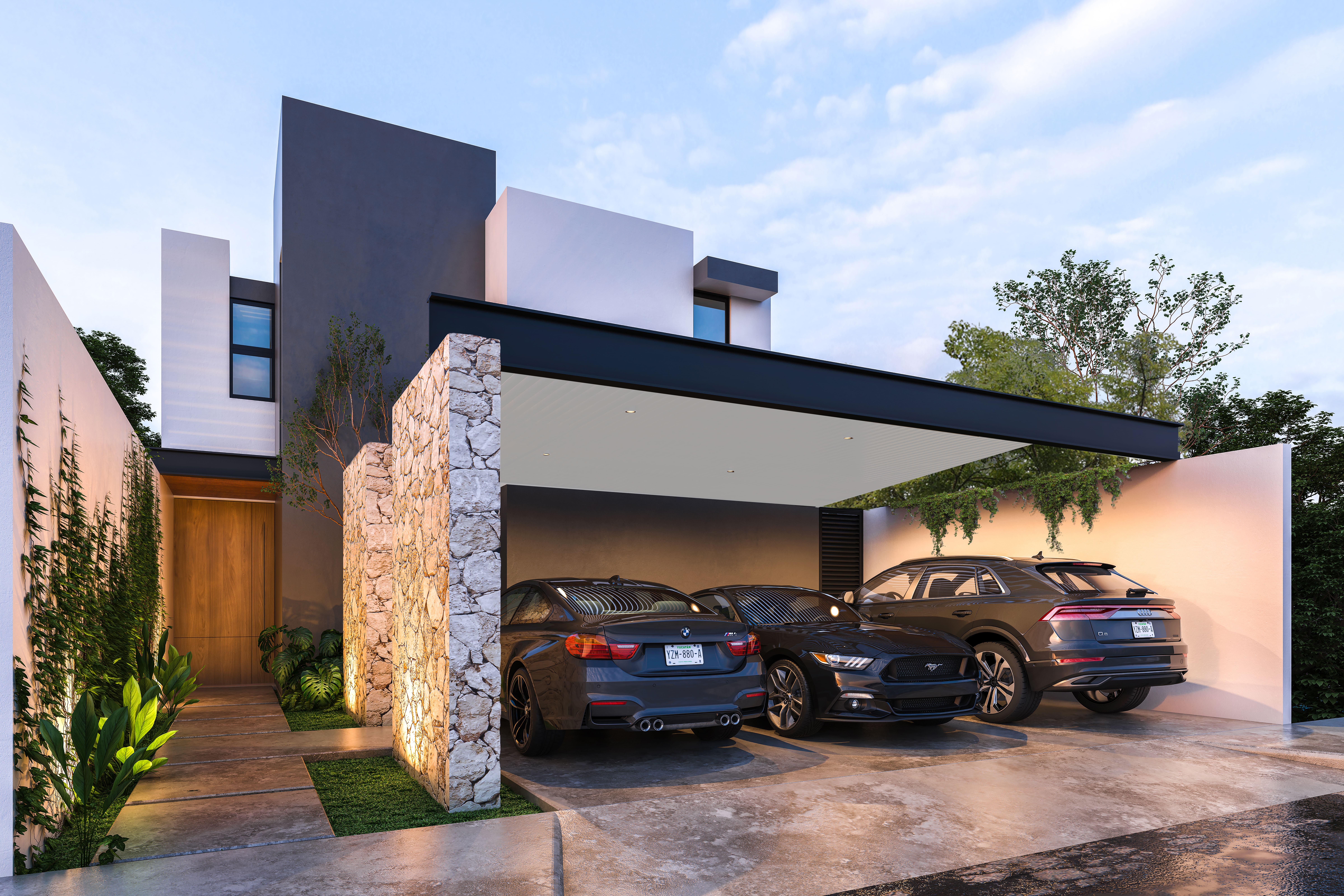 Casa con recamara en PLANTA BAJA, en privada con amenidades y área wellness.
