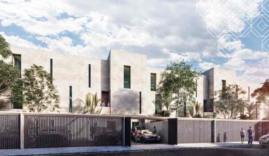 Departamento de 2 habitaciones en venta, Temozón Norte, en exclusiva privada.