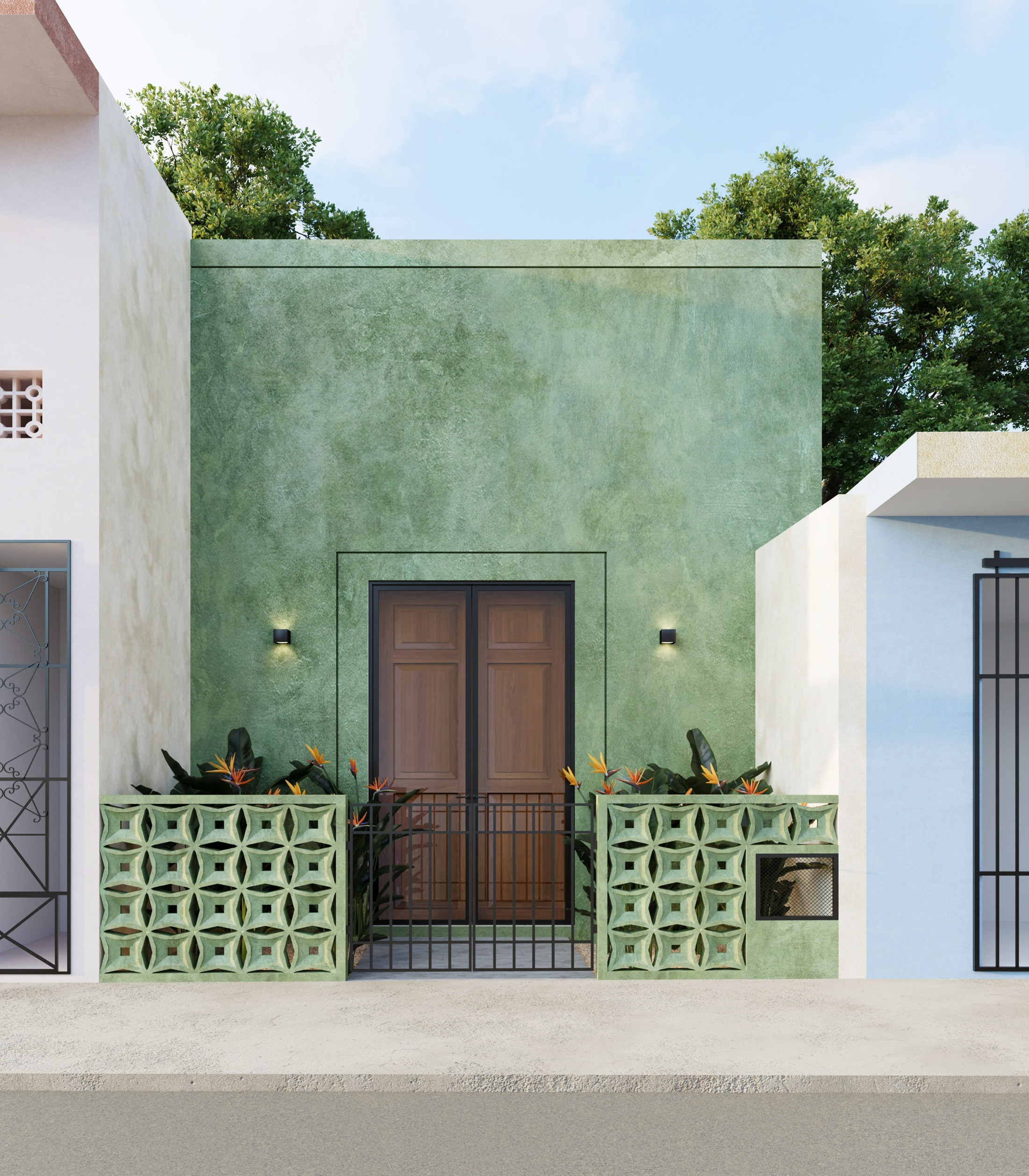 Casa en preventa en el Centro de Mérida, amueblada, equipada y con alberca.