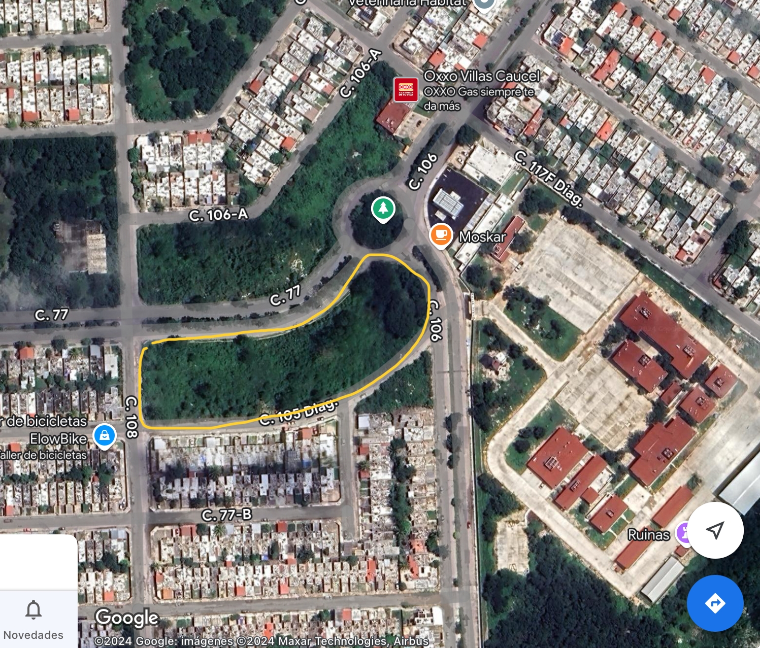 Terreno sobre Av. Principal, frente a una glorieta, ideal para desarrollo residencial o comercial.