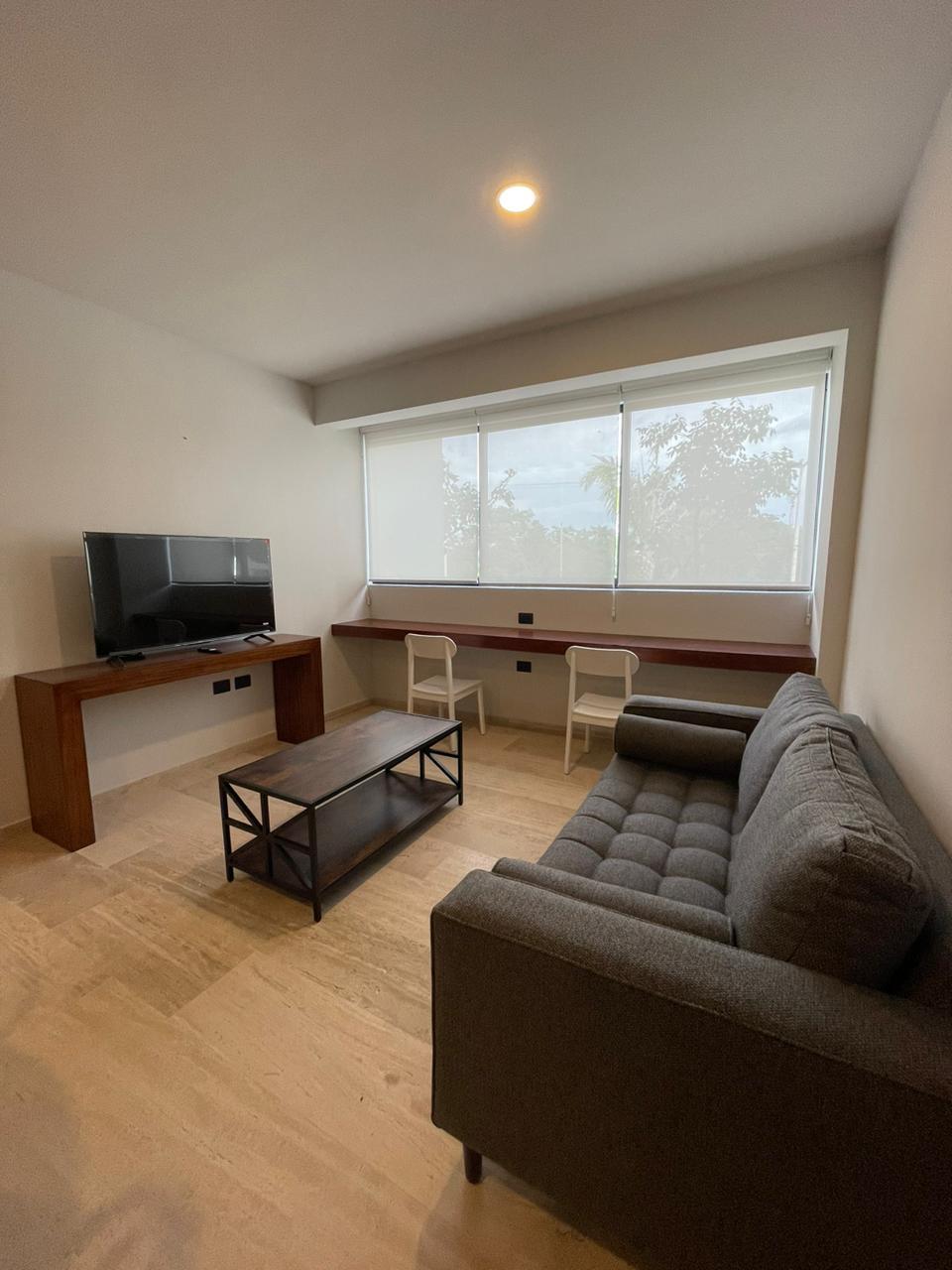 Departamento de 2 recámaras, amueblado, con amenidades, en privada.