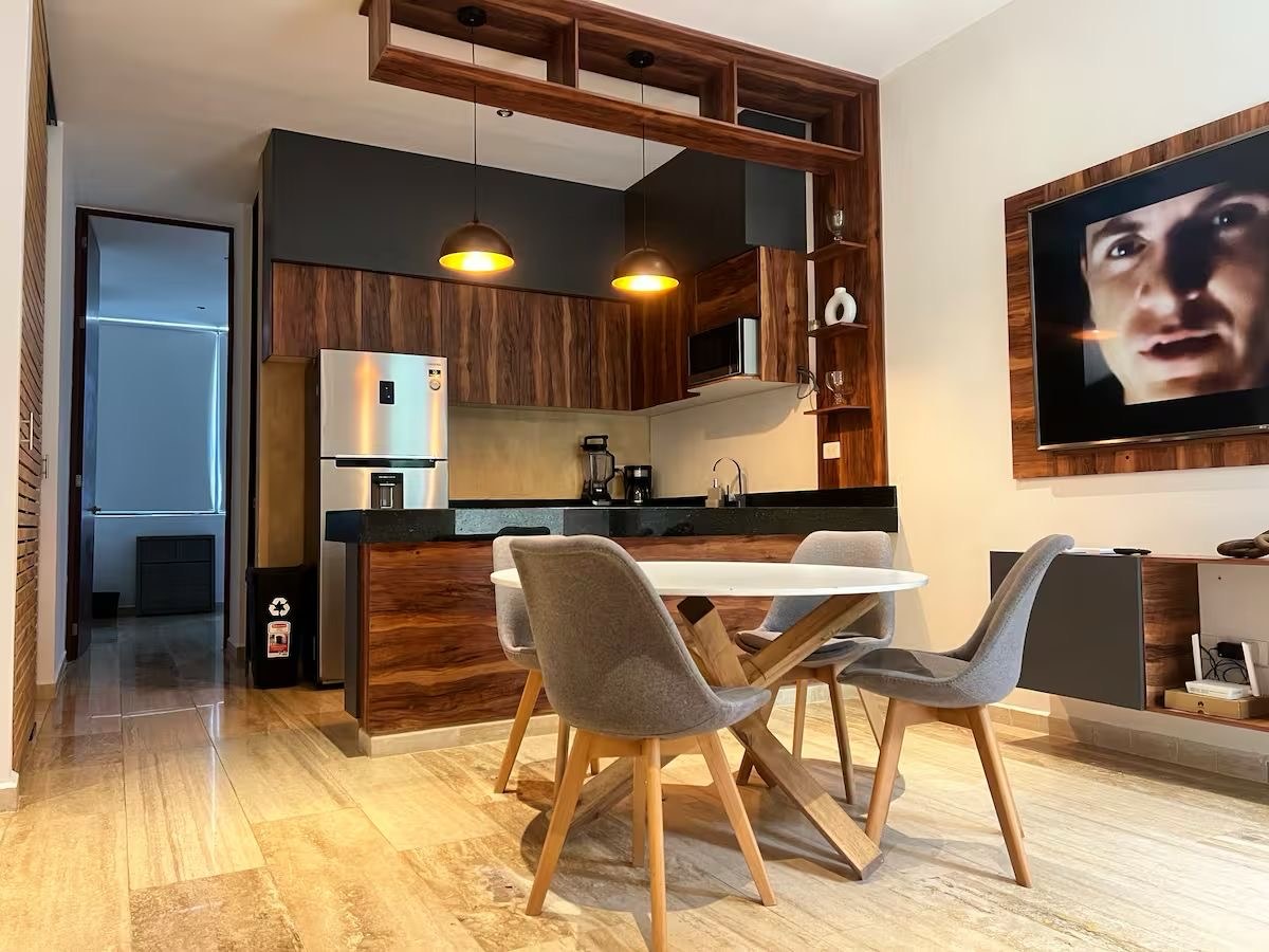 Departamento de 1 recámara, amueblado, con roof privado y amenidades.