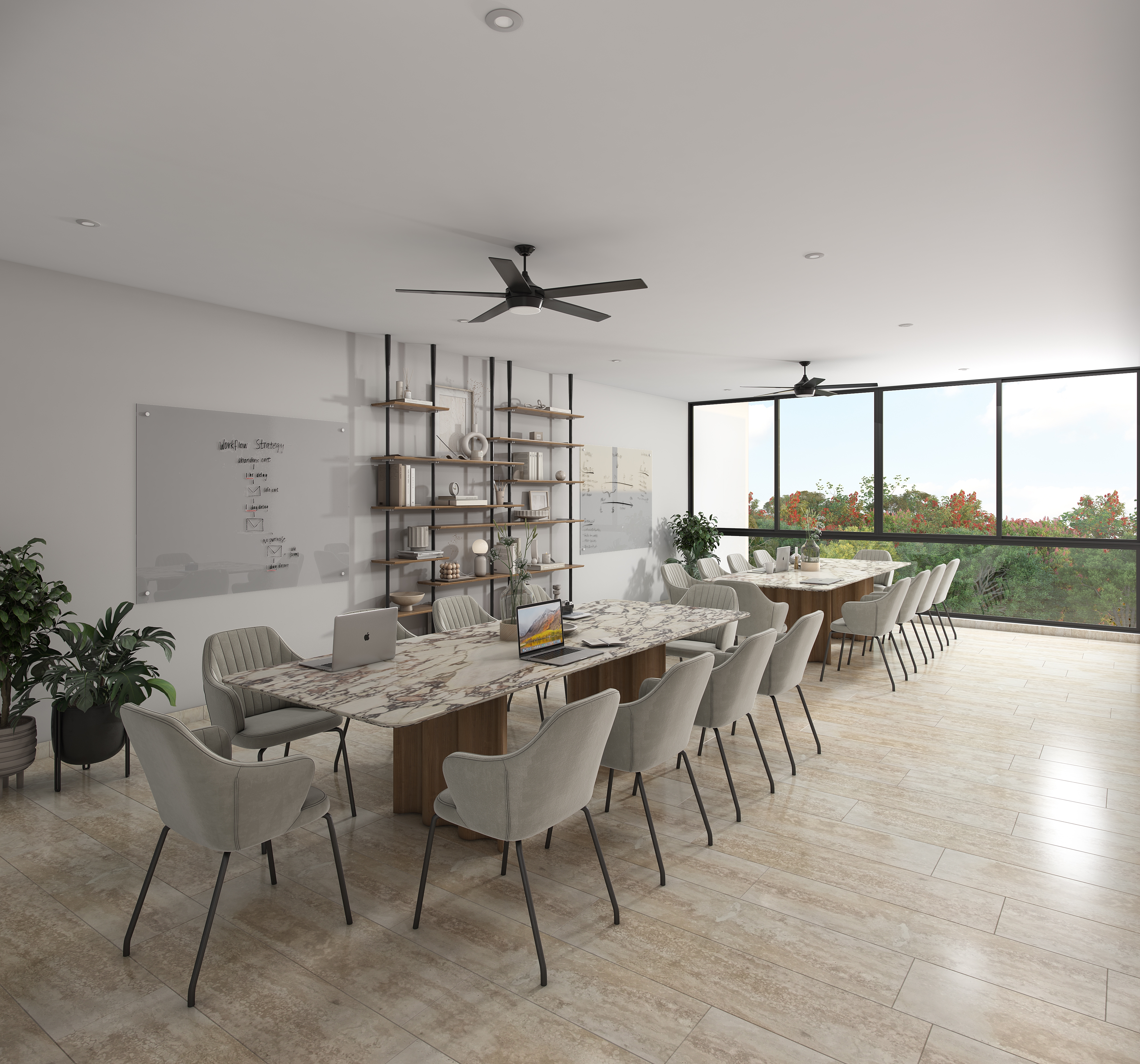Departamento de 84.75m2, en privada, con balcón, en Temozón Norte.