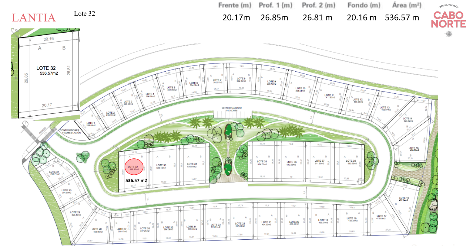 ¡Terreno en venta!  en Cabo Norte, con amenidades, ideal para casa habitación.